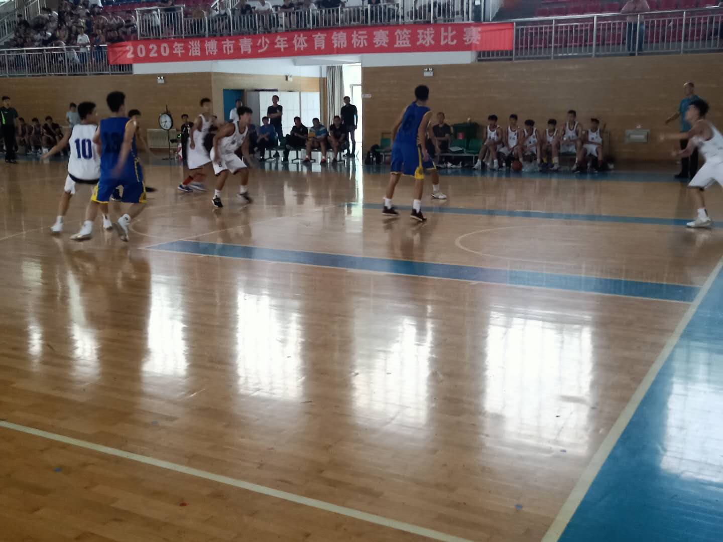 2020年淄博市青少年体育锦标赛篮球比赛顺利结束