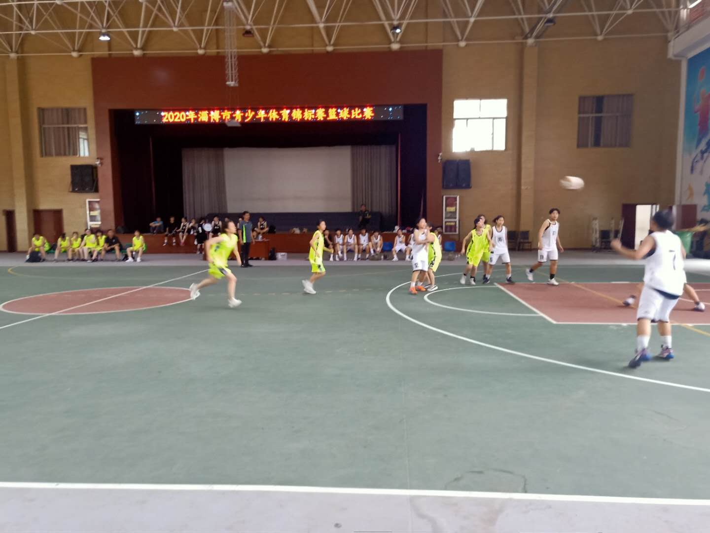 2020年淄博市青少年体育锦标赛篮球比赛顺利结束